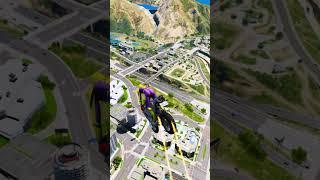 GTA 5 Spiderman Falling off Highest Buildings & Stunts- Episode  (Euphoria Ragdolls)