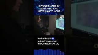 Is your TV watching and listening to you. #cybersecurity #hackers #itsecurity #smarttv