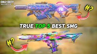 True Top 5 best SMG in Cod Mobile Season 2 (2025) #codm