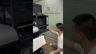 Webbing digital printing machine#sublimation #webbing #zip