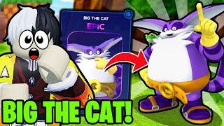 ODBLOKOWAŁEM SKIN BIG THE CAT w SONIC SPEED SIMULATOR (Roblox)