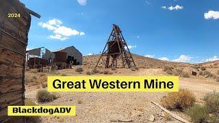 Great Western mine in Gold Point, Nevada