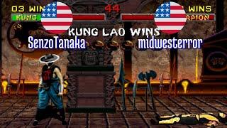 FT5 @mk2: SenzoTanaka (US) vs midwesterror (US) [Mortal Kombat 2 Fightcade] Dec 5