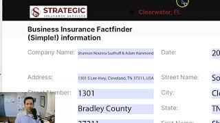 Business Insurance Factfinder Made Simple!