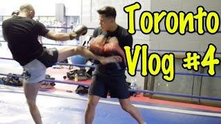 Toronto Muay Thai Vlog #4 - Training with GLORY Champ "Bazooka" Joseph Valtellini