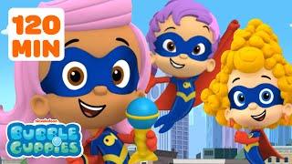 Bubble Guppies: 120 Minutes of Superhero Adventures!  | Nick Jr.