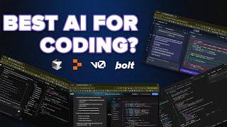 The Best AI CODING TOOL in 2025? Bolt.new, Cursor AI, v0, & Replit Agent Compared