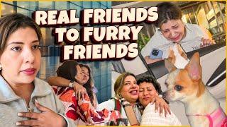 Leaving My Friends Behind, But Surprising My Dog at the Airport! | Part 4