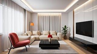 Small Space Minimalist Living Room Ideas With Low Profile Sofas