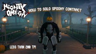 How To SOLO Halloween Contract as 200 TP | Mighty Omega