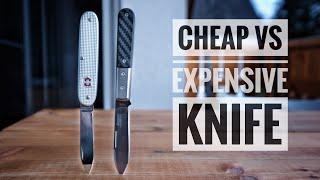 What's The Difference Between a 14€ and a 140€ Knife? [4K]