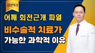 어깨 회전근개 파열, 비수술적 치료가 가능한 과학적 이유 @제애정형외과병원 서희수 대표원장