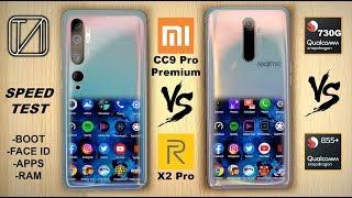 Xiaomi Mi CC9 Pro Premium (Note 10 Pro) vs Realme X2 Pro Speed Test