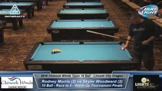 Rodney Morris vs Skyler Woodward - 2016 CWO 10 Ball