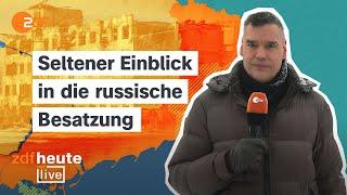 Unterwegs in Mariupol: Sinnbild russischer Brutalität im Krieg | ZDFheute live