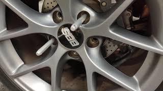 How to remove the wheels off the proper way at EMD Porsche Specialist Caringbah