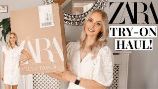 HUGE ZARA HAUL + TRY ON | *NEW IN* SUMMER 2020 | Emily Louise