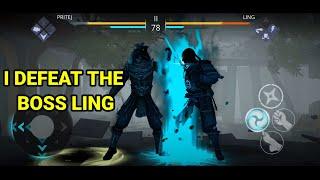 I Defeat The Boss LING - Level 30 Shadow Fight 3 || PRITEJ