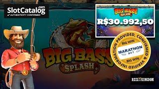 Big Win. Big Bass Splash slot by Reel Kingdom