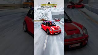 Extreme Overtaking PART 33 | POLAR CHASE #beamngdrive #beamng #beamngcrashes #car #cars