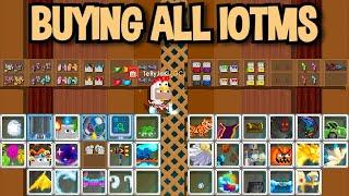 BUYING ALL COLLECTABLE ITEMS IN GROWTOPIA... [LIVE]