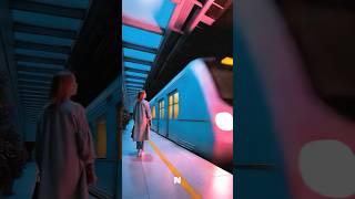 Cinematic Train Ride | Life in Motion  #inmotion  #shorts