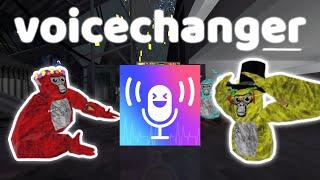 Trolling With VOICECHANGER in Gorilla Tag (Funny)