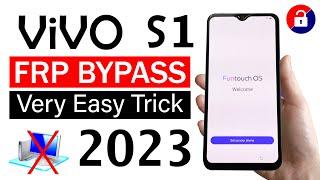 The New Way to Bypass FRP Lock 2023 -  Vivo S1 (Without pc)