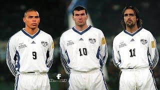 Ronaldo, Batistuta And Zidane Teaming Up vs Italy 1998 (Featuring George Weah)