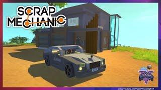 Scrap Mechanic | Шикарная ТЕХНО - ВИЛЛА