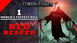 The 1st World's Fastest KILL Red Reaper (Scarlet Shadow) | Lords Of The Fallen 2023