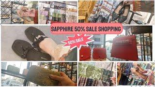 Sapphire 50% sale shopping || sapphire ke zabardast sale started || her fab life