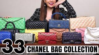 MY ENTIRE CHANEL BAG COLLECTION + New Bag Unboxing *33 Bags + Mod Shots*