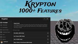 KRYPTON HUB *OP* | 1000+ FEATURES | ROBLOX SCRIPT SHOWCASE