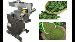 Moringa leaf powder mill grinder/tea leaf powder making machine  ---  info@brightsail-asia.com