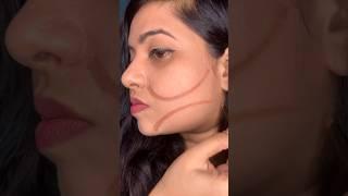Tried Viral Contour Hack #shorts #makeup #trending #viralvideo #shortvideo