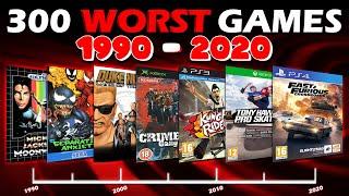 300 Worst Games Of The Year 1990 - 2020