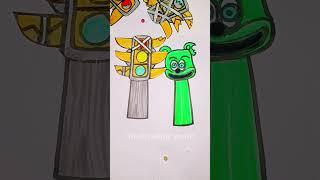 sprunki oc Redgie sloane and go go meets gummy bear #incredibox#incrediboxsprunki#sprunkiincredibox