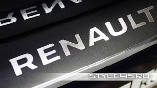 Наклейка на задний бампер Renault Logan 2 #наклейки от #style45