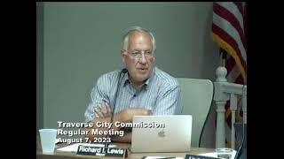 Traverse City Commission Regular Meeting - 8/7/2023