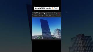 Most INSANE Roblox Studio plugin!  Part 1