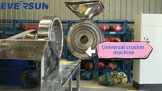 Universal crusher machine video