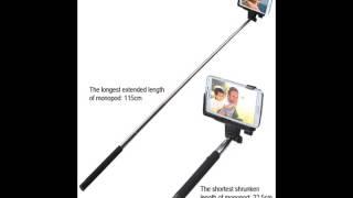 Selfie Stick Wireless Mobile Phone Monopod with Shutter Control