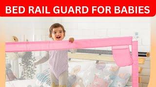 LuvLap Comfy Baby Bed Rail Guard for Baby & Toddler Safety