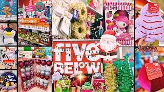 Five Below Christmas Shop With Me!! Christmas Decor/Gifts & More!!