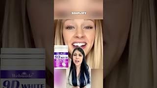 Welsunde 9D White Purple Tooth Powder - Deep Cleaning, Brightening Teeth, and Fresh Breath bio