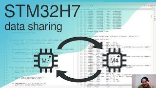 STM32H7xx inter-core data share with atomic variables