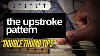 Double Thumb Slap Tips‼️ The Upstroke Pattern 