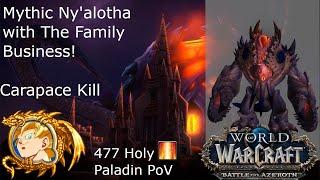 Mythic Carapace 477 Holy Paladin PoV - World of Warcraft BFA