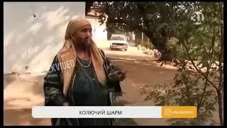 Туркистондаги соколли аёл.